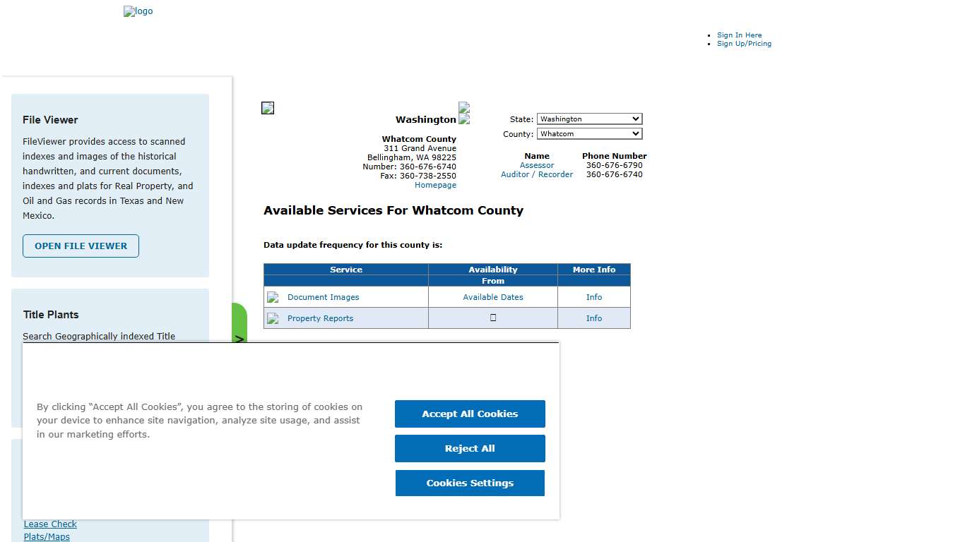 Search Whatcom County Public Property Records Online CourthouseDirect.com
